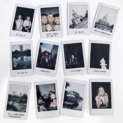 Anpassad fotoutskrift, lämplig för dekorativa album i vintagestil, personliga parfoton, bröllopspresenter och rumsdekor med små personliga foton