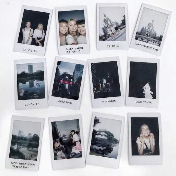 Anpassad fotoutskrift, lämplig för dekorativa album i vintagestil, personliga parfoton, bröllopspresenter och rumsdekor med små personliga foton