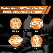Impact Deep Socket Set 19mm-50mm 3/ 4" Ratchet Extension Sliding T Breaker Bar - 1 - View 7