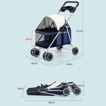 Carrito de viaje plegable ELEGATE de ABS para perros y gatos - 1 - Ver 4