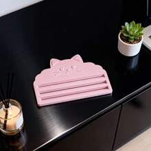 Cat Food Squeezer - Efficiently Extracts Food from Bags, Maximizes Leftovers, and Ensures No Waste. Perfect for Cat Owners Who Value Clean Feeding and Easy Operation. This Squeezer is Ideal for Food Bags, Easy to Clean, and Always Hygienic. It is - Color rosa sólido - Ver 3