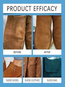 Suede Cleaner Kit, White Sneaker Cleaner, Suede Shoe Care & Wrinkle/Stain Removal, For Canvas Shoes, Women's Slippers, Shoe Maintenance, Household Items, Footwear Supplies, Deodorizer, Stain Remover, Sofa Cleaner, Shoe Cleaning, Wrinkle Prevention - A Cleaning Gift For Women & Back-To-School Cleaning Essentials., Shoe, Spring Summer Picks, Brides Maid Gifts, Room, Bedroom Decor, Bedroom Decor, Beach, Travel, For Men, For Women, Vacation - Multicolor - View 10