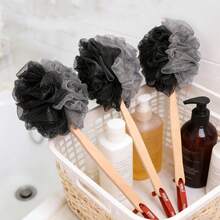 Koliful Shower Gel, Loofah Sponge, Bath Ball, Body Scrub, Exfoliating Bath Sponge - Multicolor - View 3