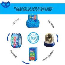 swIdea Nuova PJ Mask - Unidad de almacenamiento suave de 3 cajones con marco de lona de poliesterfre - Mscaradepijama - Ver 8