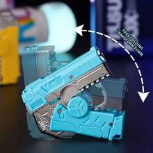 Torch Lighter, Collapsible Cool Design Lighter, Windproof Adjustable Jet Flame Lighter, Refillable Butane, Great Gift For Men And Women, Lighter For Candles, Kitchen, Camping, Barbecues, Valentines Decorations For Home (Fuel Not Included) - Màu đỏ tím - Xem 5