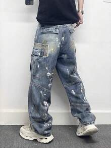 Men Jeans - Blue - View 5