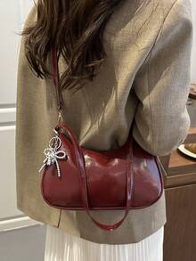 时尚简约小手提包，2025新款，小众设计休闲女包