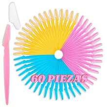 CYPN60 Piezas Perfiladores de cejas Perfiladores de rostro Depilador de cejas. Perfiladores faciales.Maquinilla de afeitar para cejas afeitar multiusos exfoliante herramienta de Dermaplaning para recortar y afeitar afeitar maquinilla de afeitar de cejas y modelador de cejas para mujeres y hombresFashion - 222665179 - Ver 3