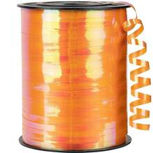 500 Yards Iridescent Orange Curling Ribbon For Gift Wrapping, 1/5 Inch Balloon Ribbon String For Florist Flower, Crafts, Wreaths, Halloween, Birthday Party, Wedding - IridescentOrange - View 2