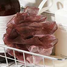 Koliful Shower Gel, Loofah Sponge, Bath Ball, Body Scrub, Exfoliating Bath Sponge - Multicolor - View 4