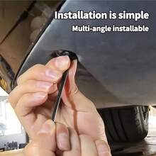 50/100pcs Heavy Duty Nylon Cable Ties With Lock Design, Featuring Tail And Button, Cable Tie Fasteners For Automotive And Daily Use - Car Panel Fixing Cable Ties - View 1