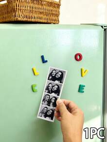 1/3/5pcs Customized Rectangular Fridge Magnets, Personalized With Photos, 5 Styles Available, Suitable For Couples Anniversary, Valentine's Day, Students Photo Display And Memo - Multicolor(Paper Fridge Magnets) - View 10