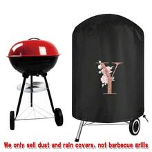 1 pieza Cubierta resistente para barbacoa, con impresión de letras en oro rosa, cubierta para parrilla de gas para cocinar al aire libre, adecuada para el hogar, caravana y accesorios de barbacoa. Protección resistente para cocinar al aire libre, utensilios de cocina y equipo de barbacoa, Día de la Mujer, artículos esenciales de viaje, recuerdos de boda, Y2k, dormitorio, accesorios de coche para mujeres, decoración de cocina, artículos del hogar - Negro - Ver 32