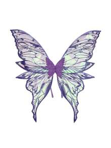 1pc New Holiday Party Halloween Makeup Prop Adult Costume Butterfly Wings Fairy Wings