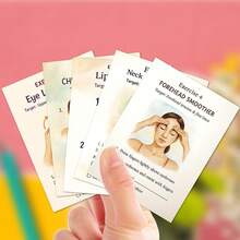 Bộ 24 thẻ bài tập Yoga và thể dục cho mặt, kế hoạch tập Yoga nâng cơ mặt 5 phút mỗi ngày, thẻ chăm sóc da dành cho phụ nữ, bao gồm các tư thế Yoga mặt hàng ngày và theo dõi quy trình chăm sóc da. - Nhiều màu - Xem 7