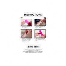 Y2K 24Pcs Set French Style Black & White Tie Dye Polka Dot Press-On Nails, Reusable, With Bowknot, S - 黑白-3 - 查看 5