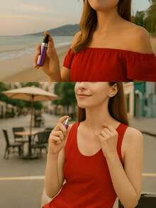 1/3/4/5pcs 5ml Perfume Spray Bottle, Bottom-Refillable Atomizer Bottle, Portable Travel Perfume Dispenser Bottle, Refillable Travel Spray Bottle, Exquisite Small Bottle, Individually Packaged, Travel Perfume Refill Bottle And Portable Perfume Dispenser - 彩色 - 查看 8