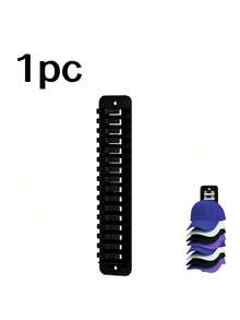 1pc Acrylic Hat Rack, Wall-Mounted Hat Holder, Strong Adhesive, Space-Saving, Sturdy Design, For Baseball Cap Storage And Display - Multicolor - View 12