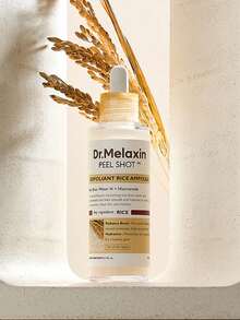 Dr.Melaxin PEEL SHOT 80ml Rice Exfoliating Ampoule, Gentle Exfoliating Ampoule, Hydrating Essence Texture, Lightweight And Easily Absorbed, Gently Exfoliates, Brightens Complexion, Improves Rough Skin Texture, Korean Cosmetics