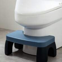 Waterproof Squatting Stool, Bathroom Foot Stool, Thickened Toilet Stool, Squatting Stool Assist Tool, Suitable For Pregnant Women, Children, Adults And Elderly, Non-Slip And Waterproof Bathroom Foot Stool - Multicolor - View 12
