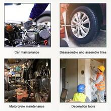 35pcs Universal Impact Socket 1/2" Inch Deep Impact Socket Tool Set Pneumatic Impact Socket Set 8-32mm, Perfect For Home DIY Projects, Without Battery - 35pcs - View 11