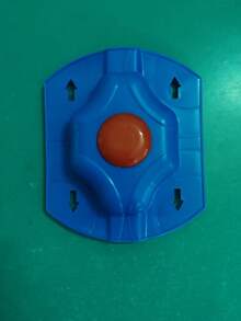 1 件装土豆切片机、蔬菜切刀、波浪刀、餐具小工具配件、蓝色和红色