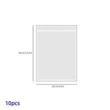 100个哑光扁平袋，高级礼品包装袋，女装包装袋，可重复使用包装袋，加厚防水包装袋，适用于户外旅行服装收纳、节日、婚礼、学校、宿舍、办公室、运输和邮寄、生日和派对礼物包装。 - 彩色 - 查看 8