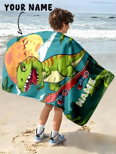 1pc Customized Bath Towel, Beach Towel, Kids Towel, Pool Towel, Bathroom Towel, Holiday Gift, Beach Towel, Outdoor Travel Essential, Beach, Pool, Bathroom, Swimming Pool, Carry-On, Personalized Bath Towel, Personalized Beach Towel, Pool Towel, Towel, Girls Beach Towel, Boys Beach Towel, Holiday Gift, Beach Towel, Wedding Anniversary Gift, Valentine's Day/Birthday Gift, Gift For Friends/Couples/Family/Pets, Adult Pool Towel