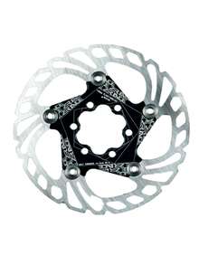 ZRACE 140mm 160mm 180mm 203mm Bicycle Brake Disc, High Heat Dissipation Floating Disc, Mountain Bike Disc Brake - Silver - View 4
