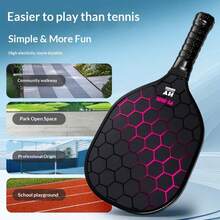 2pcs Pekee Tennis Racket Set With 4 Balls, Thick Racket Face With Pekee Racket Bag. Pekee Tennis Racket Set Suitable For Men And Women. - Multicolor - View 8