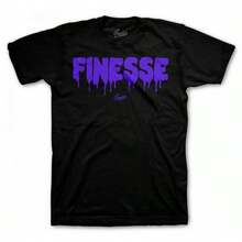 Camiseta a juego  13 Court Purple - Finesse Tee - Negro - Ver 1