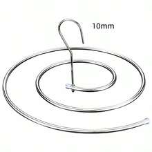 1pc Stainless Steel Spiral Clothes Drying Rack, Balcony Laundry Hanger For Bedding, Quilt, Clothes