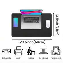 Cute Large Gaming Mouse Pad With Stitched Edges, Rectangle Mousepad Gift For Home Office Study Game, Perfect Gift For Girlfriend Boyfriend, Birthday, Valentines Day, Anniversary, Father's Day, Mother's Day, 2026 Back-To-School Season - 23.6" X 13.8" - 顏色12 - 查看 3