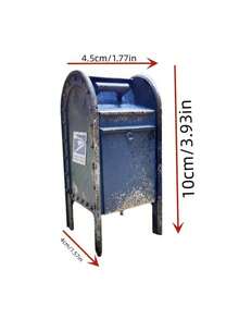 Vintage Mini Mailbox Decoration, 1:12 Scale For Home & Office Decoration, Indoor & Outdoor Use - Nhiều màu - Xem 8