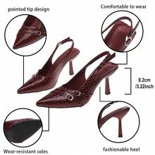 Pointed Toe High Heel Pumps, Suitable For Banquets, Parties And Commuting, Elegant And Versatile Fashion Women's Shoes