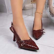 Pointed Toe High Heel Pumps, Suitable For Banquets, Parties And Commuting, Elegant And Versatile Fashion Women's Shoes