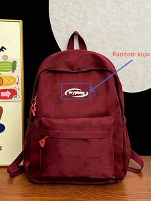 1个多色校园背包，笔记本电脑包，办公通勤包，韩版多功能学生单肩包，斜挎包，返校季必备书包