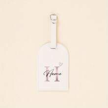 1 بطاقة تعريف حقيبة السفر مخصصة بالاسم الأولي [بطاقة تعريف حقيبة السفر مخصصة]، بطاقة تعريف حقيبة السفر من جلد البولي يوريثان بحرف من A إلى Z باللون الوردي | بطاقة تعريف حقيبة السفر مطبوعة بطراز رجعي أنيق، مناسبة للسفر، حقيبة السفر، هدية عيد الميلاد والزفاف، بطاقة تعريف حقيبة السفر مع بطاقة خصوصية، بطاقة تعريف حقيبة السفر والحقيبة الظهر المخصصة، بطاقة هدية، هدية سفر يدوية، هدية لوصيفة العروس - أبيض - مشاهدة 7