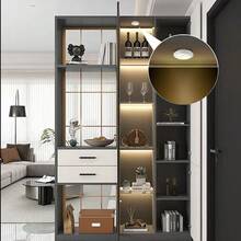 6-Piece/5-Piece/3piece/1-Piece Set Warm Color LED Battery Powered Wireless Night Light Stick Remote Control Mode Press Control Desk Lamp Wall Mounted Push Rod Lamp Suitable For Wardrobe, Cabinet, Countertop Or Tool Room Wireless Touch Light - CS-gY-81 - View 9