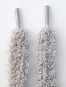 Winter New Plush Shoelaces Replacement, Cute Fluffy Flat Shoelaces, Suitable For Women Sneakers, Canvas Shoes Laces Replacement - Multicolor - View 8