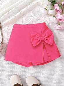 This Casual Set Features A Unique Cherry Letter Graphic Design, Including A Purple Round Neck T-Shirt And A Purple Wide-Leg Pants. - Hot Pink - View 6