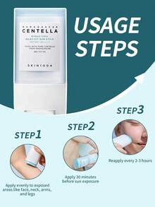 SKIN1004 1 thỏi kem chống nắng cầm tay 20g với chỉ số SPF cao, chứa Axit Hyaluronic Madagascar và Chiết xuất Rau má, công thức gốc nước, SPF50+ PA++++, dễ thoa lại, phù hợp với mọi loại da. - Kem chống nắng dạng thỏi Hyaluronic Acid Centella Asiatica Aqua-Light 20g - Xem 5