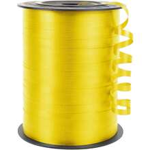 500 Yards Yellow Curling Ribbon For Gift Wrapping, 1/5 Inch Wide Balloon Ribbon String For Florist Flower, Crafts, Wreaths, Christmas, Birthday Party, Wedding - SoftYellow/Lemon - View 2