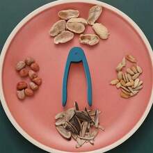 1pc Peanut Sheller, Multifunctional Household Sunflower Seed Peeler, Manual Peanut Shelling Tool - Multicolor - View 4