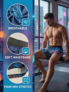 1-Piece MARVEL Vibrant Spider-Man Men's Boxer Briefs, Men's Underwear,Super Hero Cyberpunk Design - Super Soft, Breathable, Comfortable Fit Briefs With Spider-Man Gwen Design And White Suit Print, Perfect As Birthday/Christmas/Easter Gift, Holiday Gift, Durable Underwear, Multi-Pack Underwear, Everyday Use - Multicolor - View 6