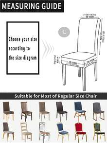 1件/4件/6件/30件装 防水树皮纹理弹力椅套 - 黑色 - 查看 5