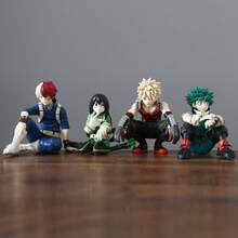 1pc New Anime  Peripheral Action Figure  Izuku Midoriya Figurine Model Kawaii Anime Collectible Otaku Room Decor  MHA Figurine Creative Desktop Display Cute Fan Gift Mini Statue Decor Anime Character Ornament [ Figure,  Figurine, Izuku Midoriya Model, MHA Peripheral Decor, Anime Collectible Statue] Suitable For Daily Decoration Ornaments, Valentine's Day Gifts, Holiday Gifts, School Use, Gifts For Lovers, Friends And Classmates, Fashionable, Elegant, Cute, Unique - 3 - 查看 2