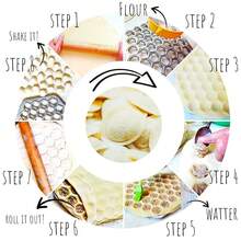 1pc 37-Hole Aluminum Alloy Dumpling Mold, Slouchy Dumpling Maker, Dumpling Forming Machine, Pie Shaper, Mini Wonton Mold Dumpling Maker - Multicolor - View 5