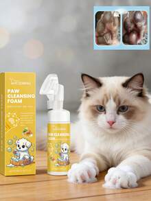 100ml Pet Paw Cleansing Foam, Deep Cleaning And Moisturizing For Dog And Cat Paws, Random Delivery Of 2 Packages - Multicolor - View 13