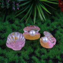 5/10/20/30 piezas Conchas marinas miniatura que brillan en la oscuridad, accesorios de decoración DIY, accesorios para fiestas, decoración de habitaciones y mesas, adornos coleccionables, regalo ideal para amigos, padres, parejas, recuerdos festivos, surtido aleatorio